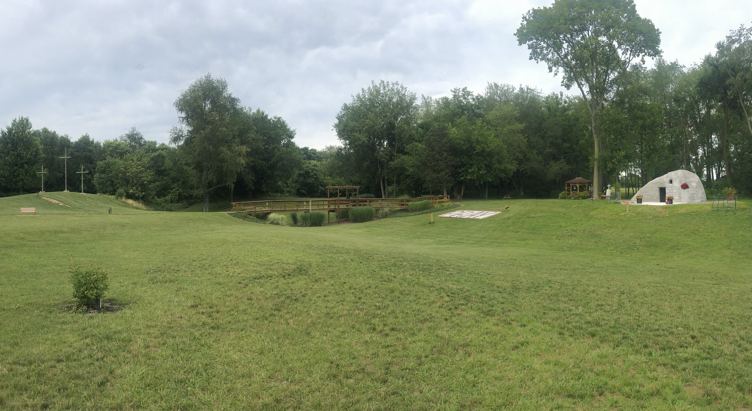 Easter Sunrise at the Empty Tomb